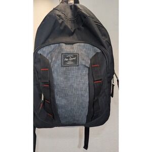 Pro Sport Backpack School Light‎ 2 Pocket Zipper Black Day pack Nwt Adjustable